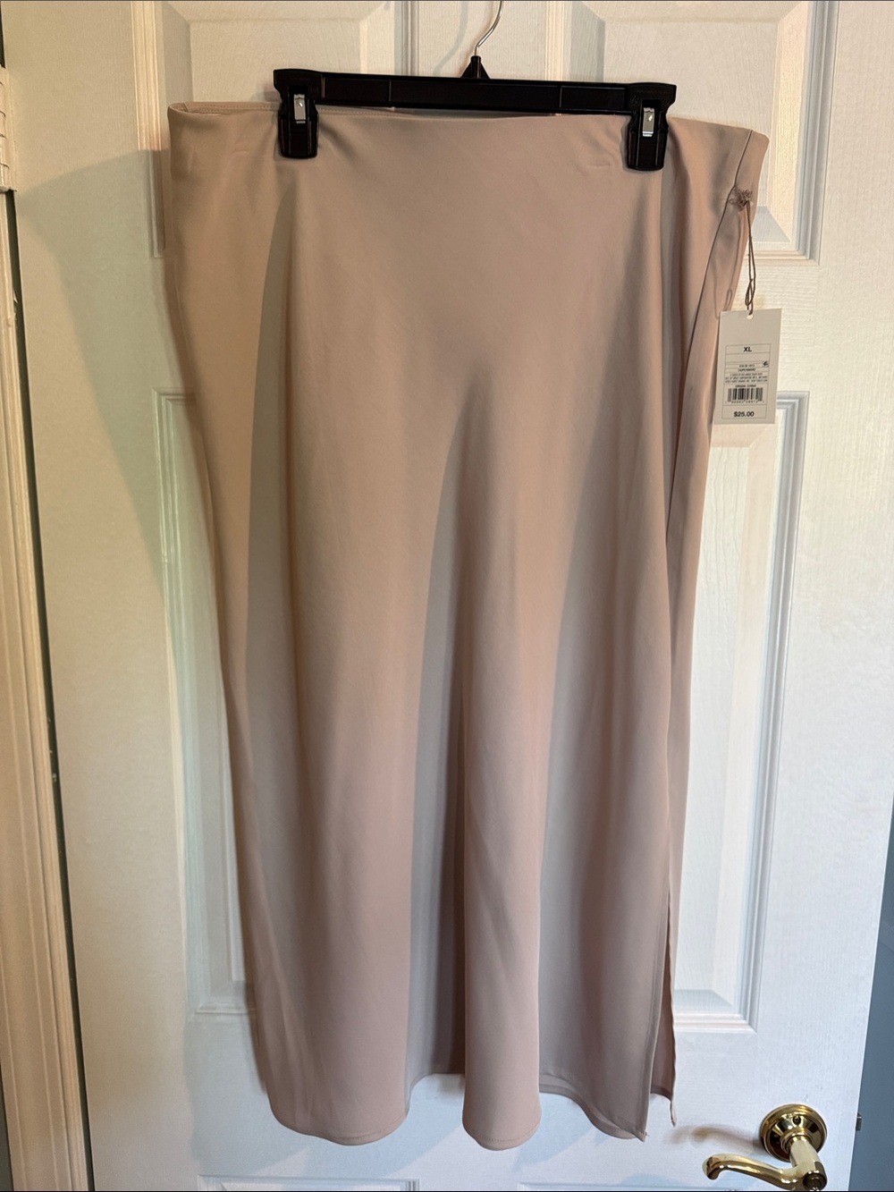 A New Day Women's Light Beige Maxi Skirt - XL